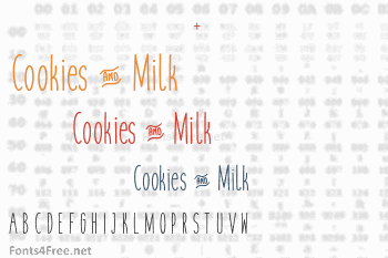 Cookies & Milk Font