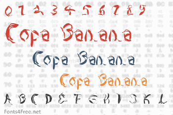 Copa Banana Font