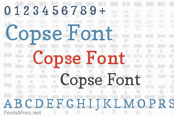 Copse Font