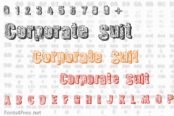 Corporate Suit Font