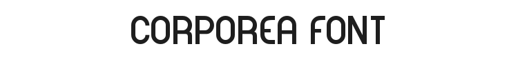 Corporea Font