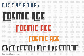 Cosmic Age Font