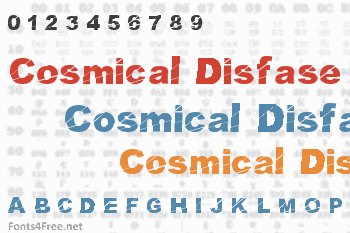 Cosmical Disfase Font