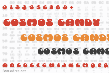 Cosmos Candy Font