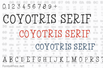 Coyotris Serif Font