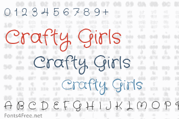 Crafty Girls Font