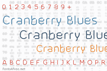 Cranberry Blues Font