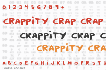 Crappity Crap Crap Font