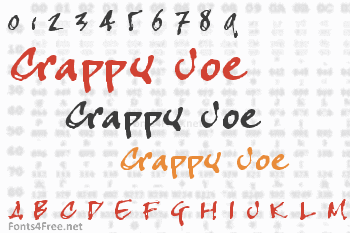 Crappy Joe Font