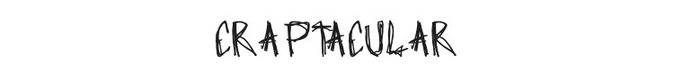 Craptacular Font