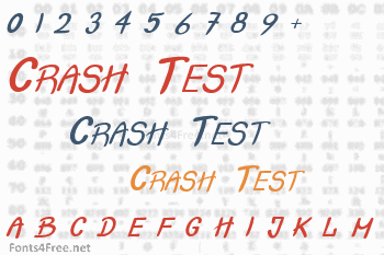 Crash Test Font