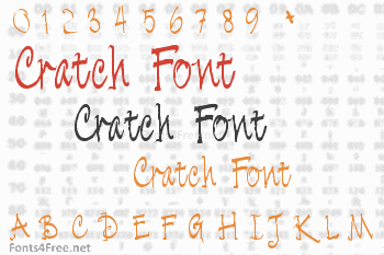 Cratch Font