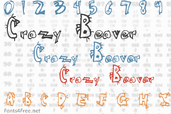 Crazy Beaver Font