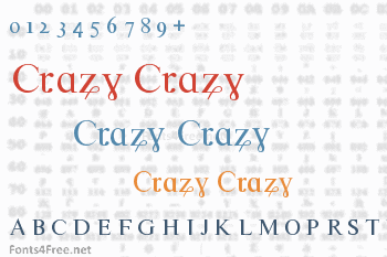 Crazy Crazy Font