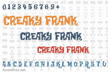 Creaky Frank Font