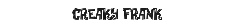 Creaky Frank Font Preview