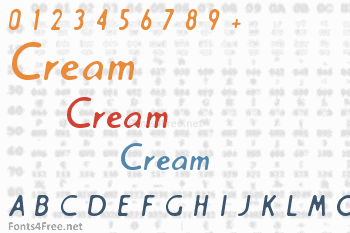 Cream Font