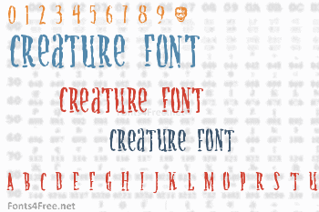 Creature Font