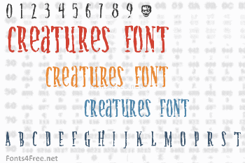 Creatures Font