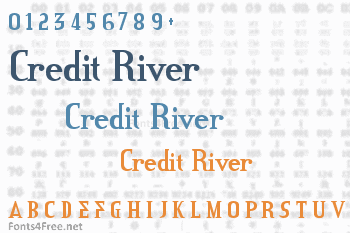 Credit River Font