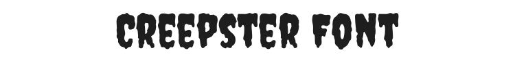 Creepster Font Preview