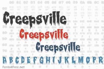 Creepsville Font