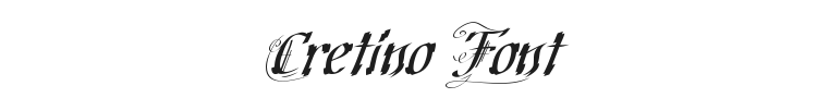 Cretino Font