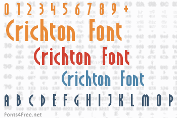 Crichton Font