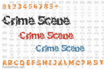 Crime Scene Font