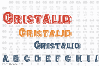 Cristalid / Prismatica Font