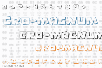 Cro-Magnum Font