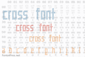 Cross Font