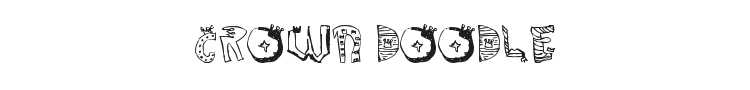 Crown Doodle Font