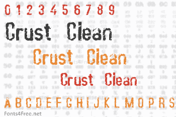 Crust  Clean Font