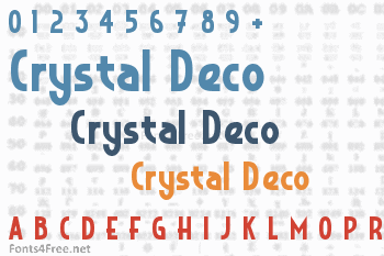 Crystal Deco Font