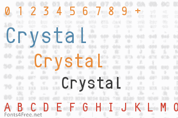 Crystal Font