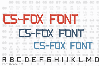 CS-Fox Font