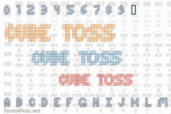 Cube Toss Font