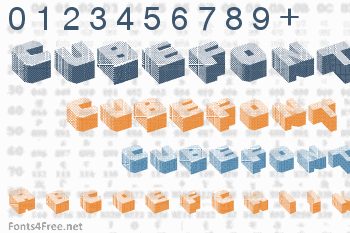 Cubefont Font