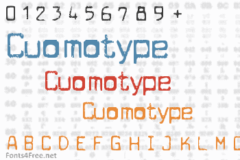 Cuomotype Font