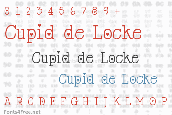 Cupid de Locke Font