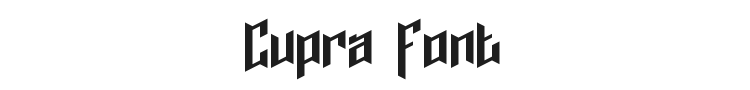 Cupra Font