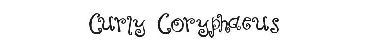 Curly Coryphaeus Font