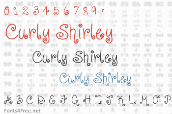 Curly Shirley Font
