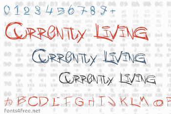 Currently Living Font