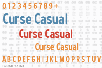 Curse Casual Font