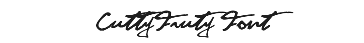 CuttyFruty Font