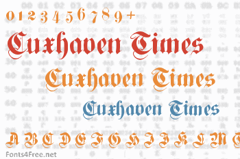 Cuxhaven Times Font