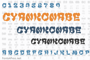 Cyankonabe Font