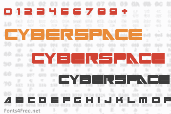 Cyberspace Font